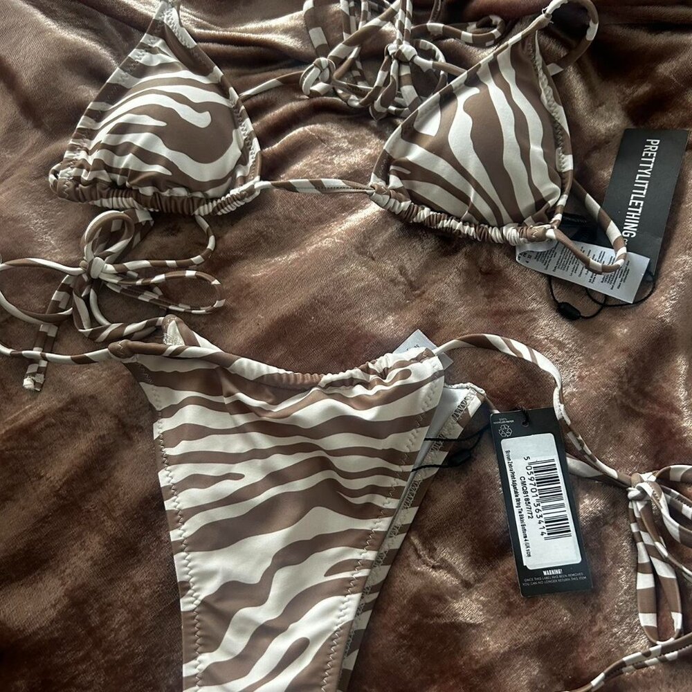 Zebra bathing suit